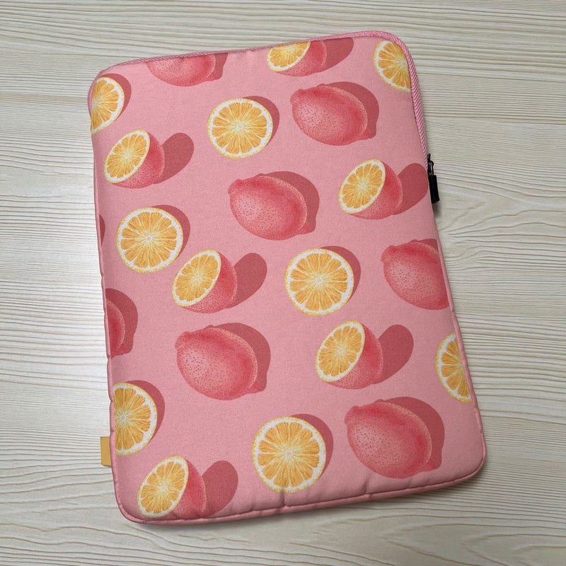 Book Beau Book Sleeve Pink Lemonade