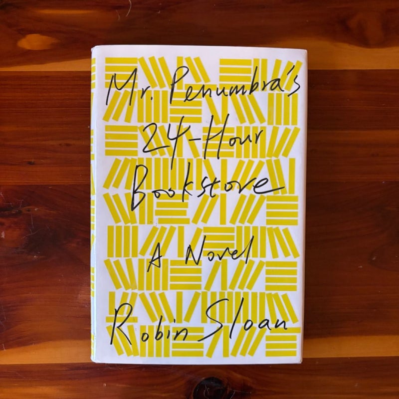 Mr. Penumbra's 24-Hour Bookstore