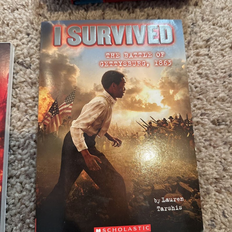 LOT of 6 - I Survived Books 