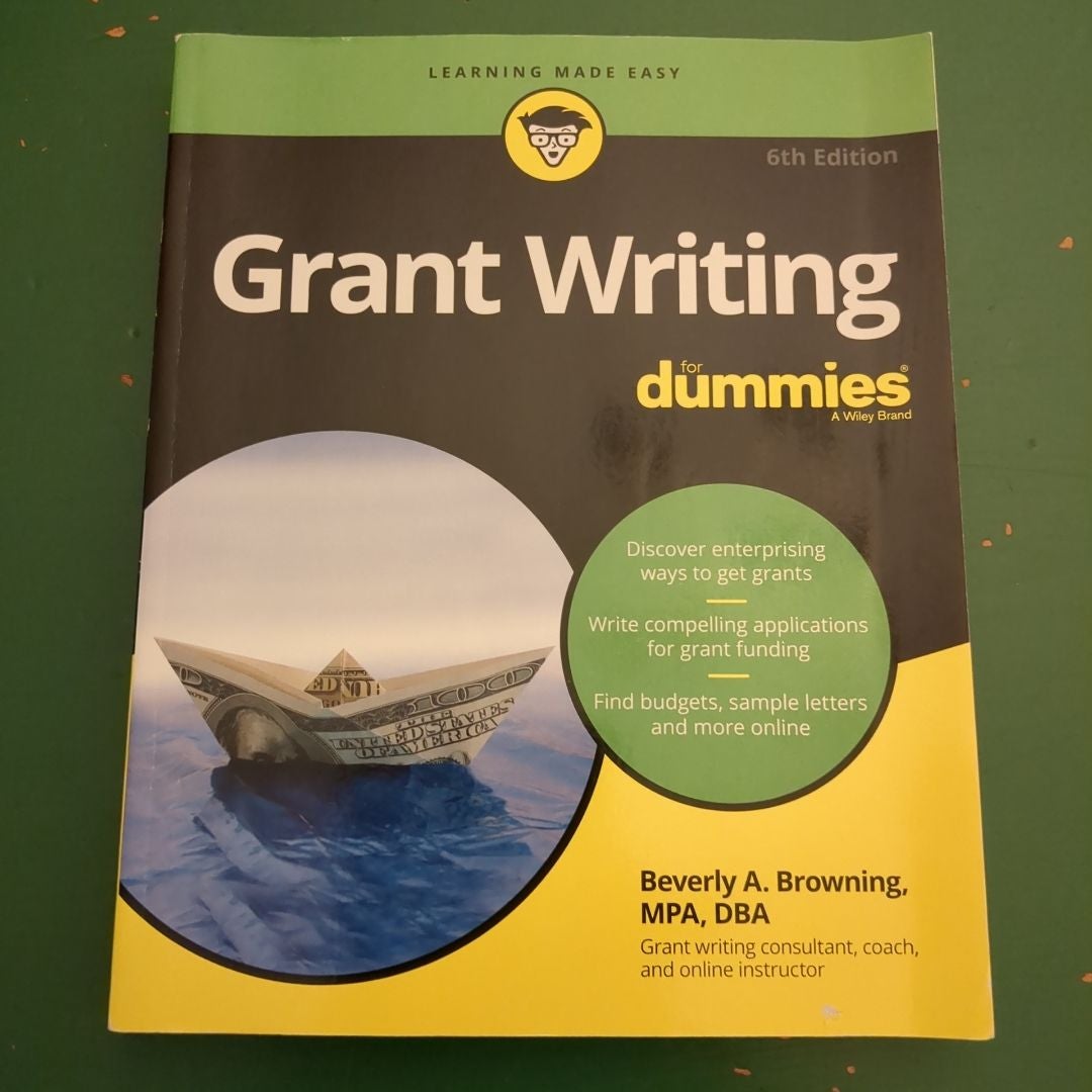 Grant Writing for Dummies