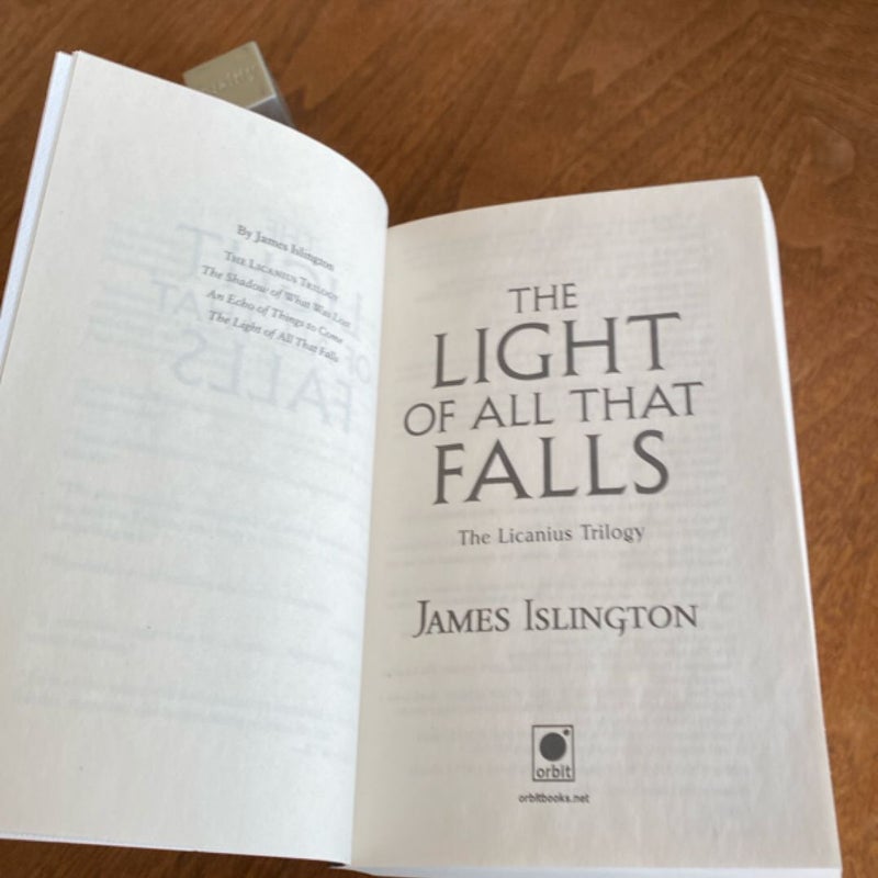 The Light of All That Falls