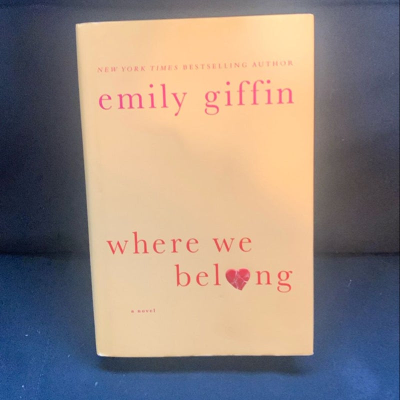 Where We Belong