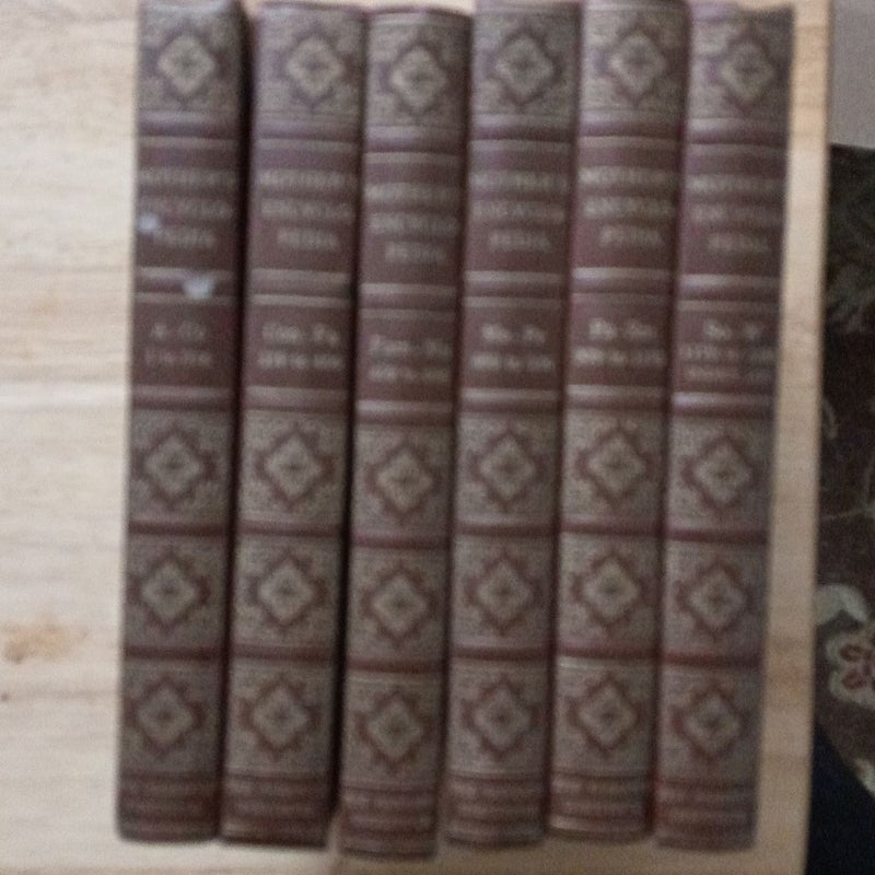 Mother's Encyclopedia 6 Volumes 1953