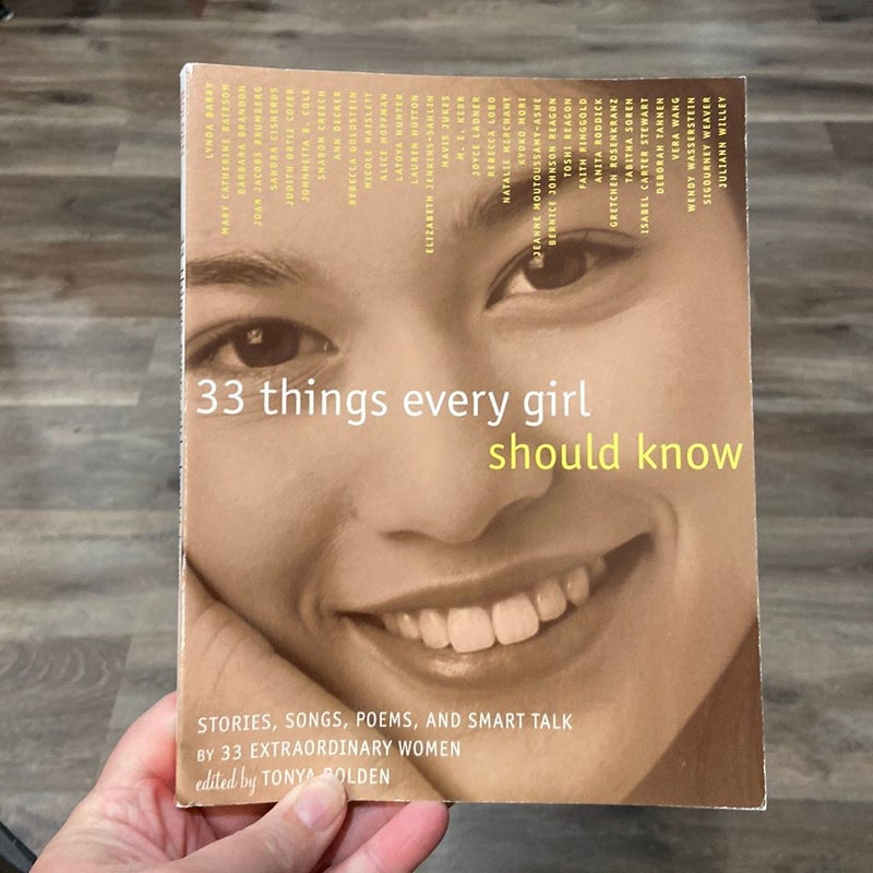 33 Things Every Girl Should Know