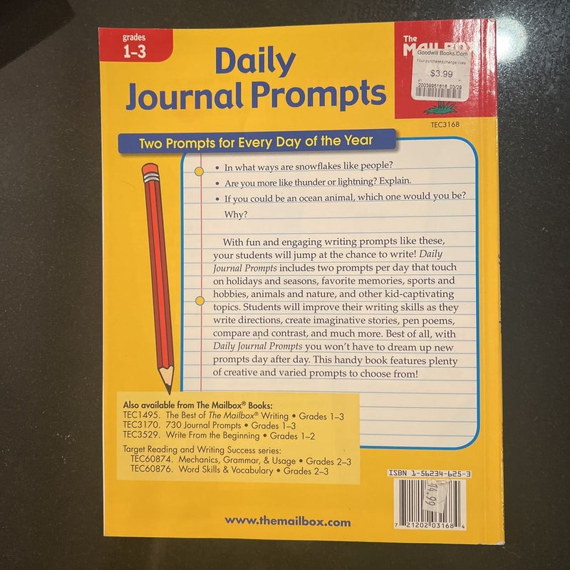 Daily Journal Prompts