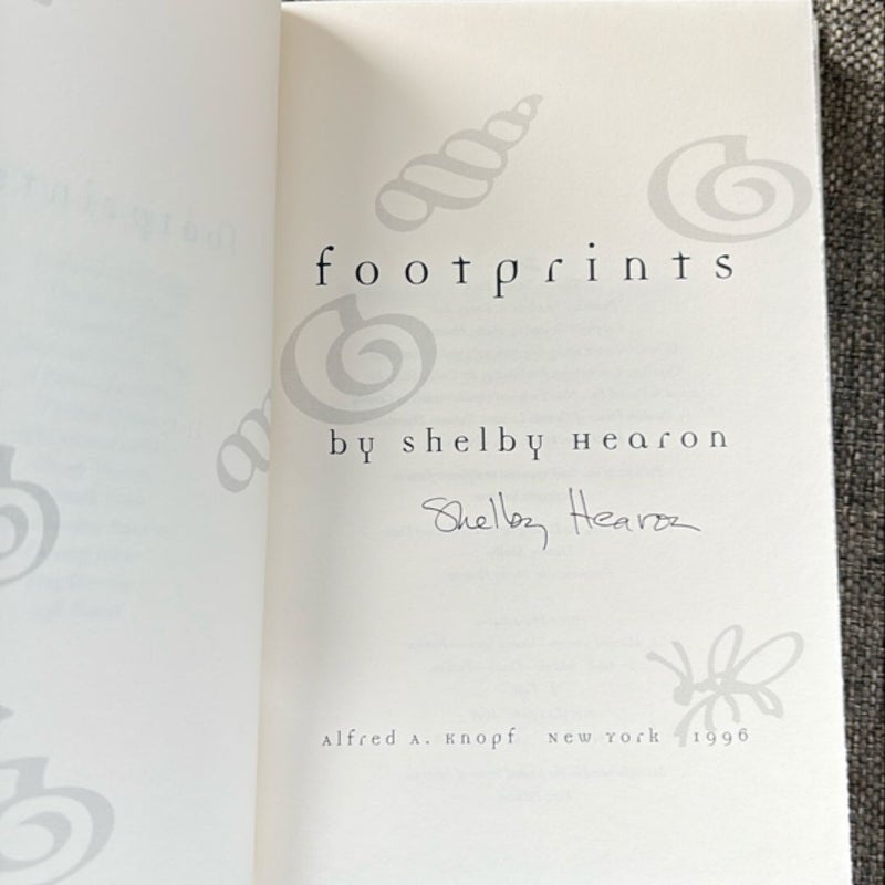 Footprints - SIGNED FIRST EDITION