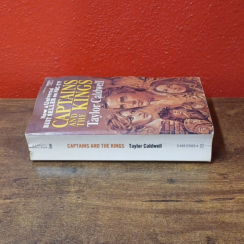 Captains and the Kings SOFTCOVER (Fawcett Crest, 1976)