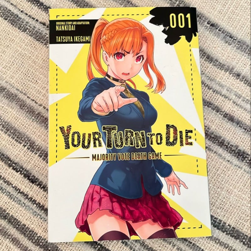 Your Turn to Die: Majority Vote Death Game, Vol. 1