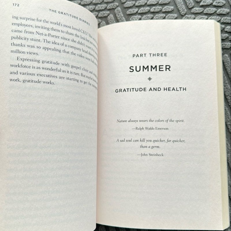 The Gratitude Diaries