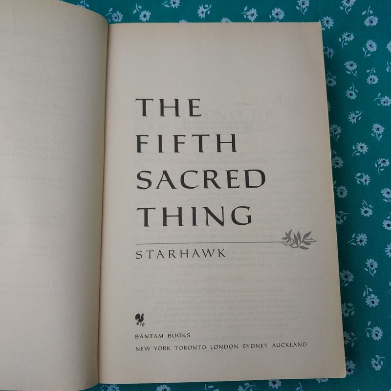 The Fifth Sacred Thing