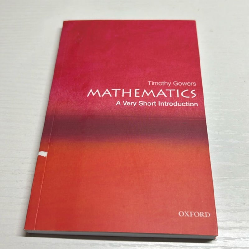Mathematics: a Very Short Introduction