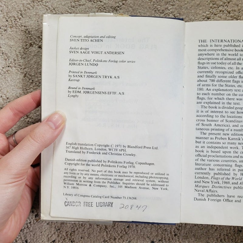 The International Flag Book in Color (This Edition, 1971)