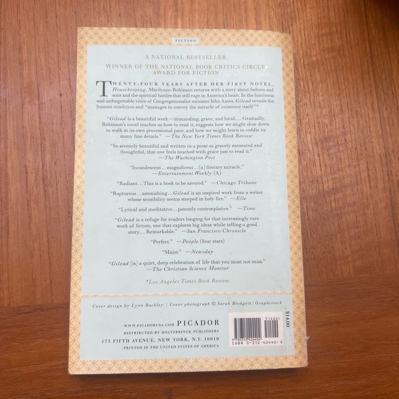Gilead (Oprah's Book Club)