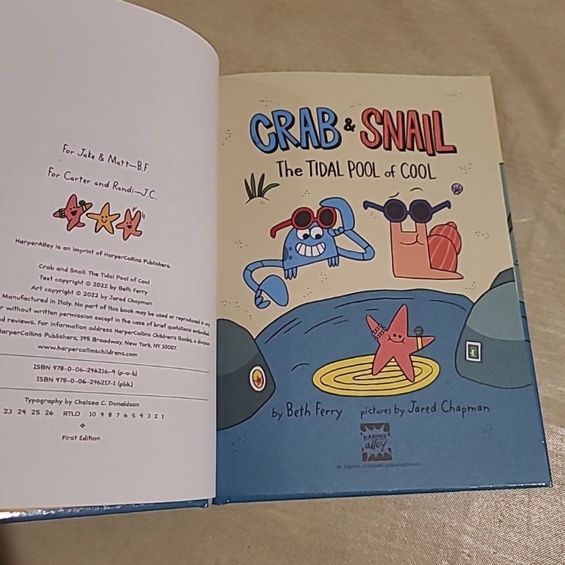 Crab and Snail: the Tidal Pool of Cool