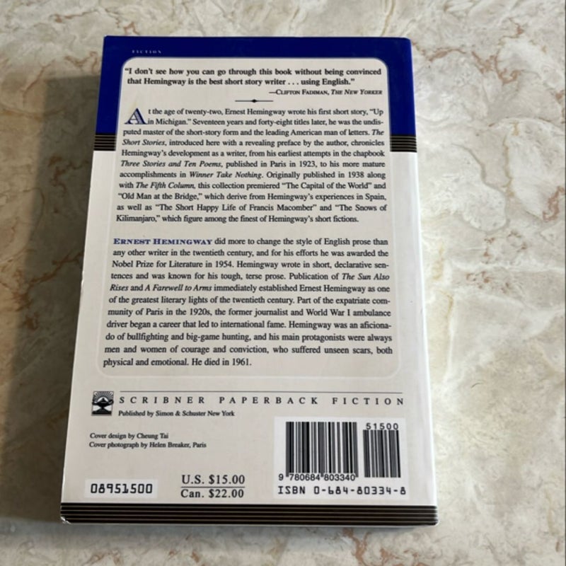 The Short Stories of Ernest Hemingway