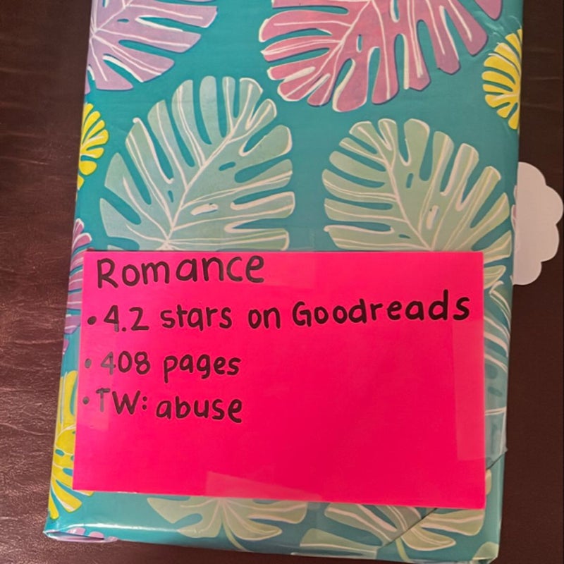 Blind date with a book (romance) 