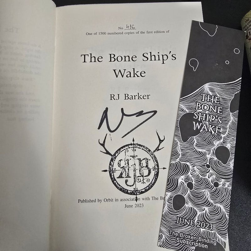 The Bone Ships, Call of the Bone Ships, The Bone Ships Wake (Broken Binding Edition Tier 1)