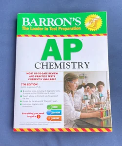 Barron's AP Chemistry with CD-ROM, 7th Edition