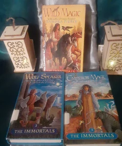 The Immortals 1,2,3 Wild Magic, Wolf Speaker, Emperor Mage