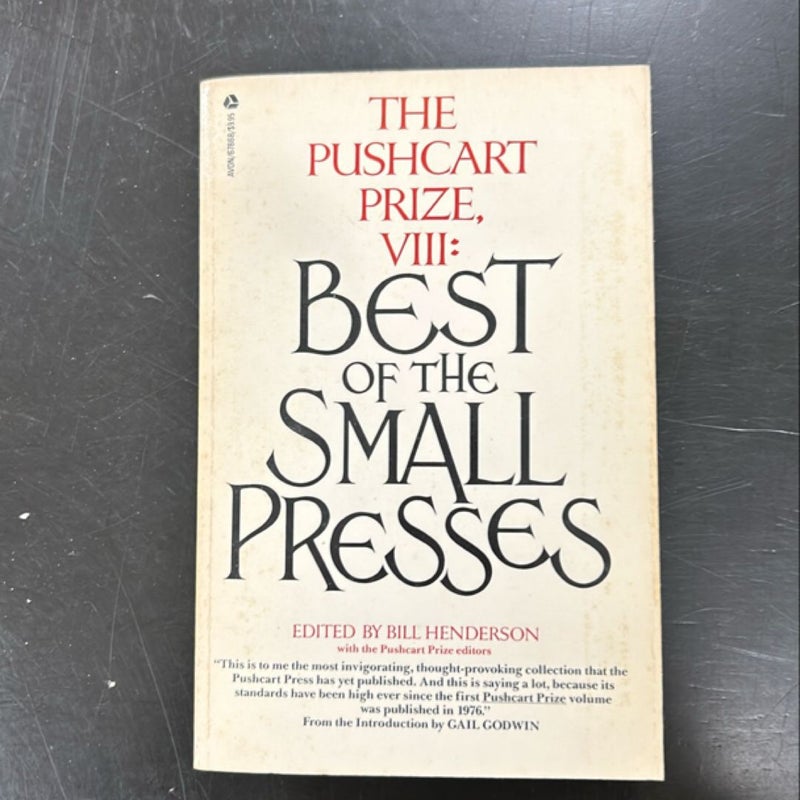 The Pushcart Prize VIII