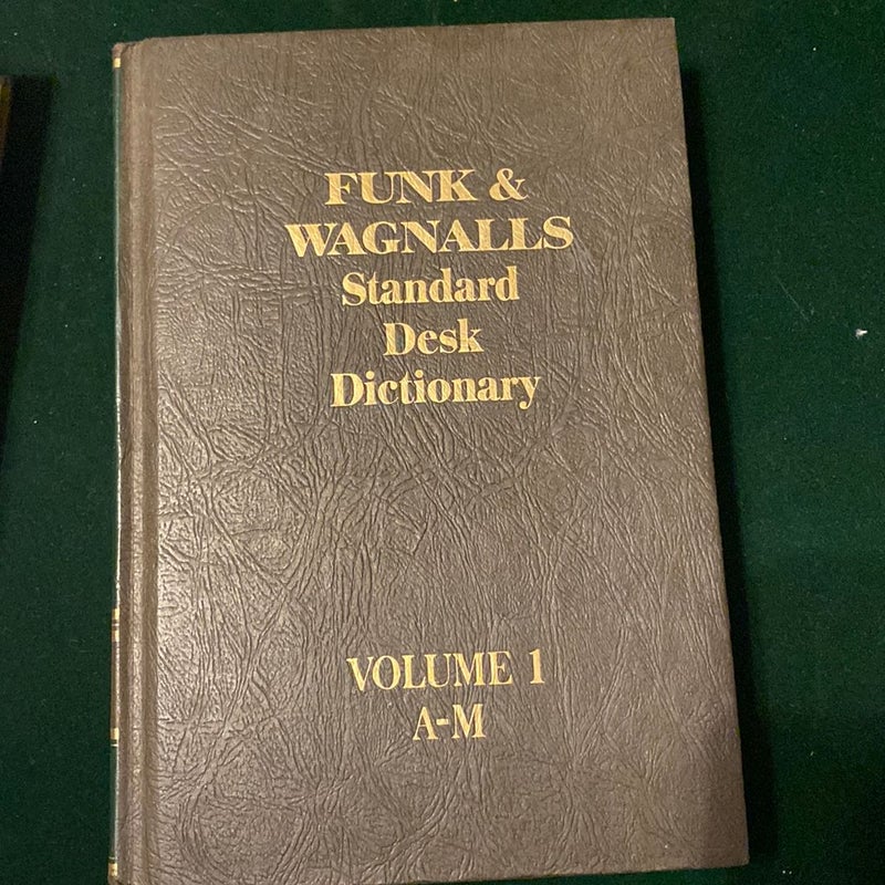 Funk & Wagnalls Standard Desk Dictionary