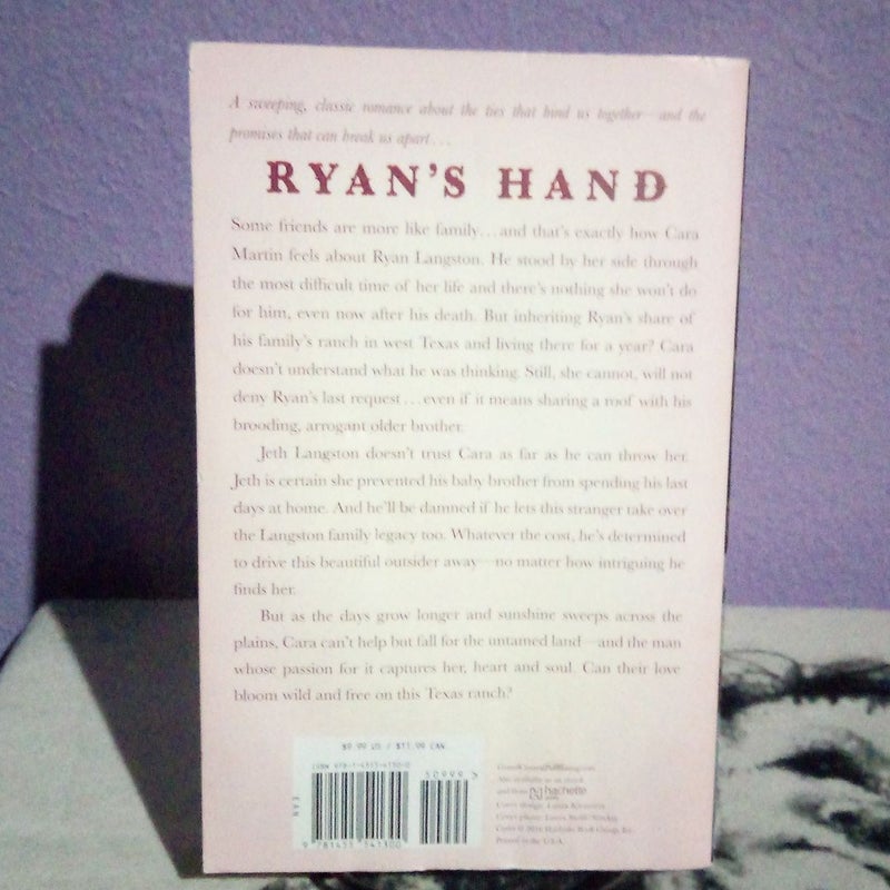 Ryan's Hand - First Grand Central Publishing Edition 