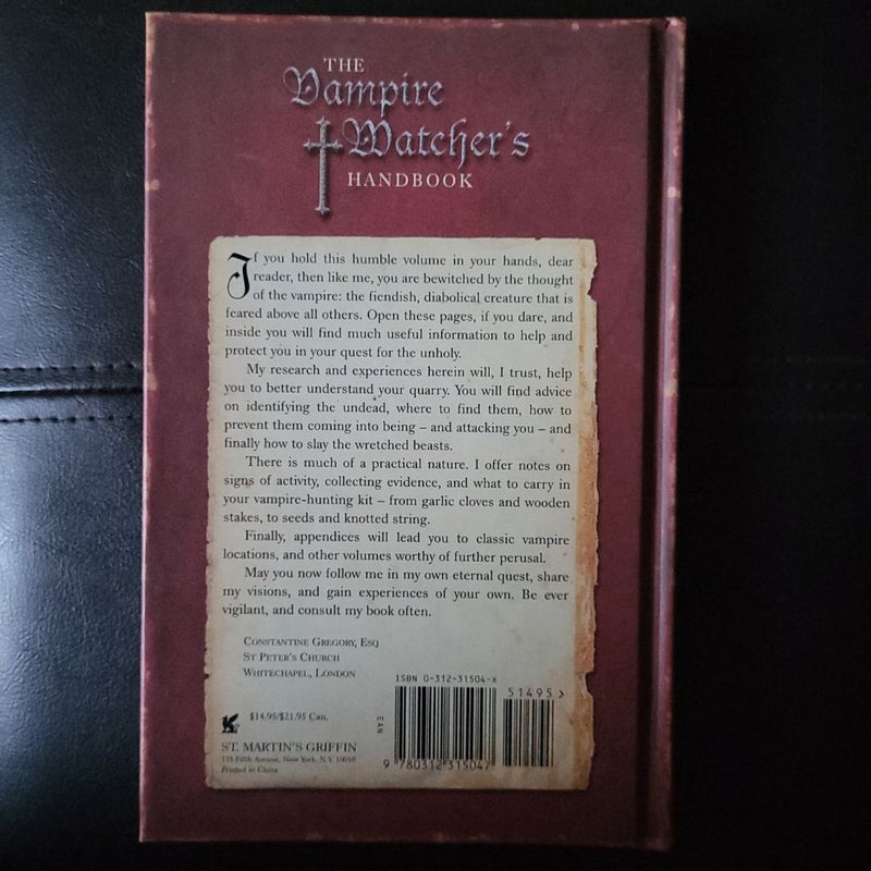 The Vampire Watcher's Handbook