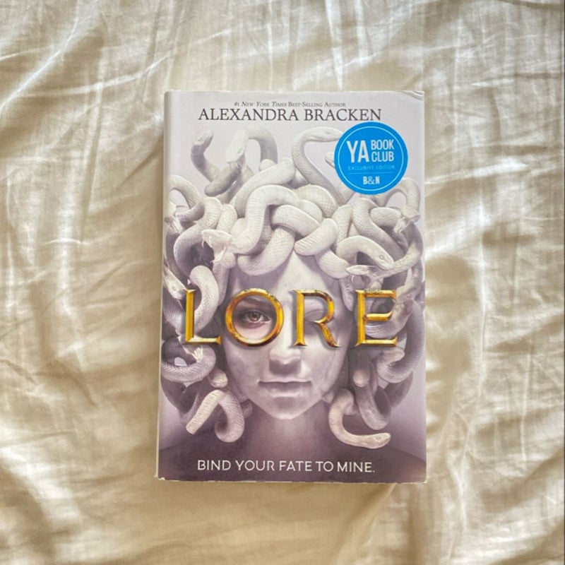 Lore (Barnes & Noble YA book club exclusive edition) (signed)