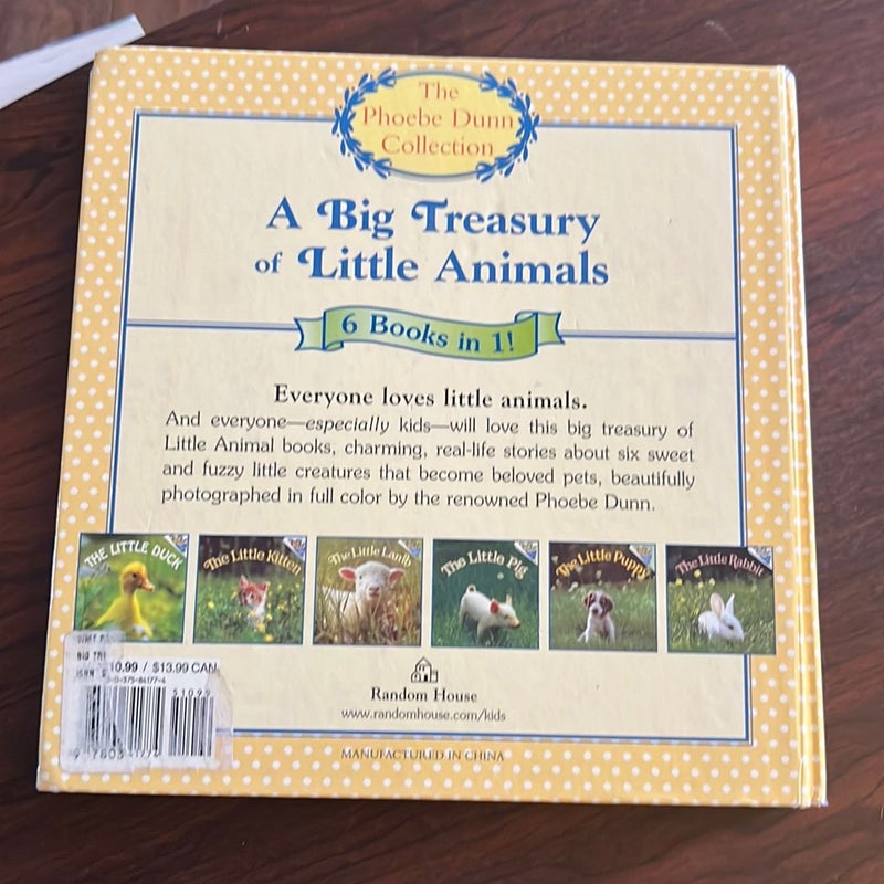 Big Treasury of Little Animals