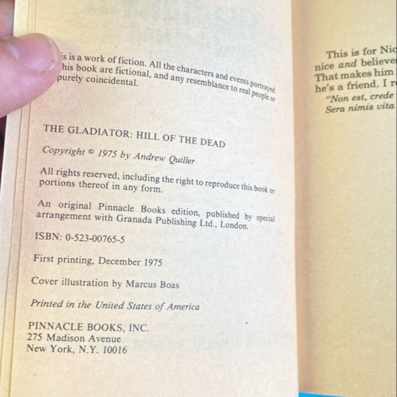 The Gladiator: Hill of the Dead