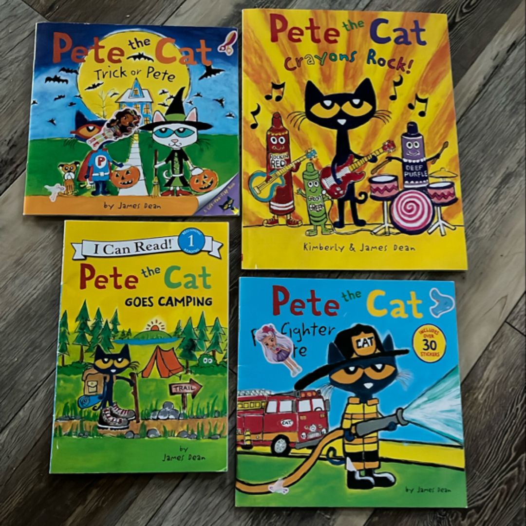 Pete tge Cat Books - 4 in All