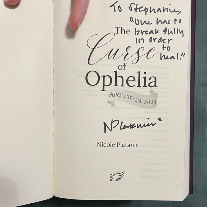 The Curse of Ophelia books 1-2