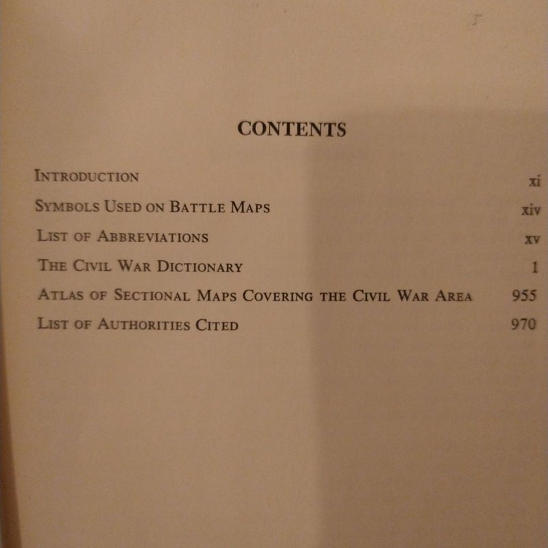 The Civil War Dictionary