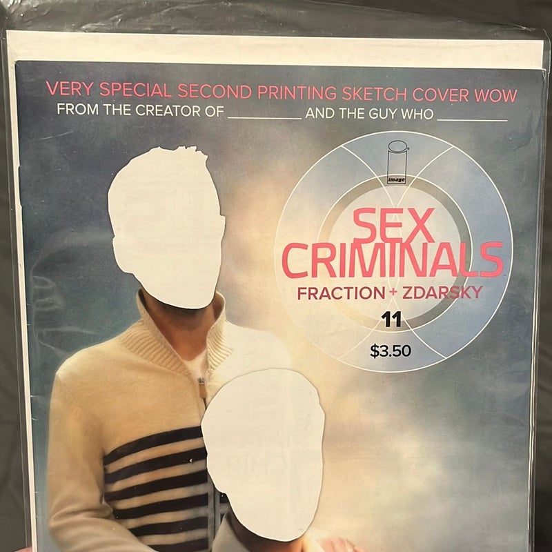 Sex Criminals - Issue 11 - Sketch Cover