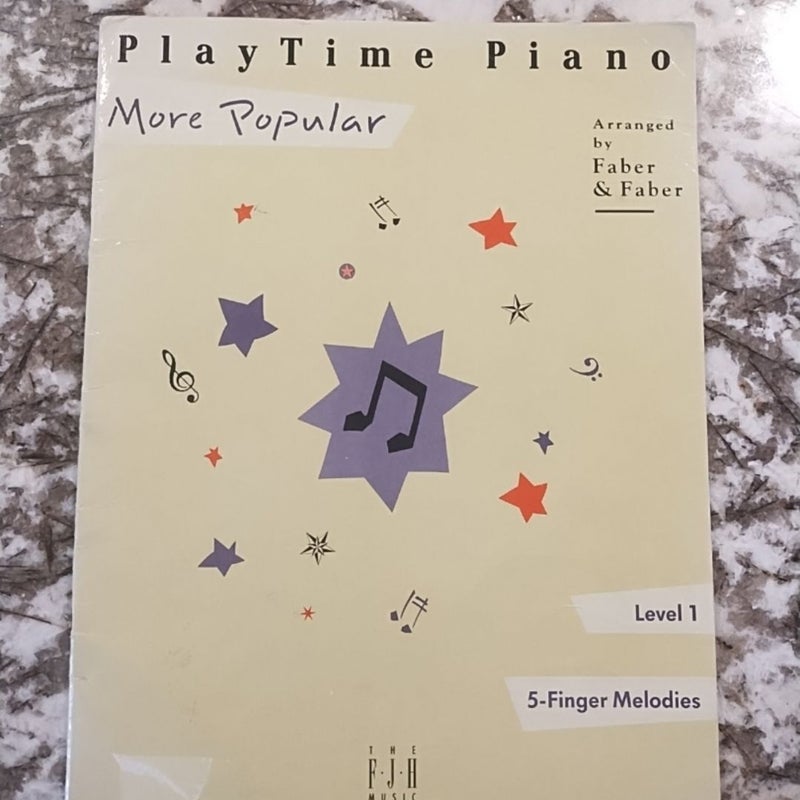 1992 Playtime Piano More Popular Level 1, Faber