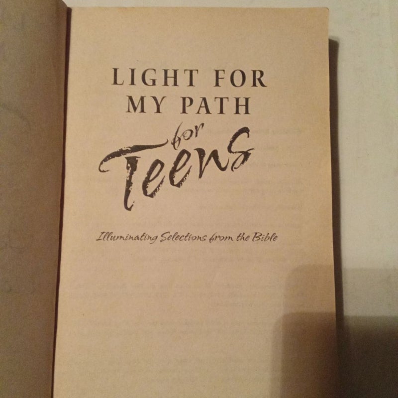 Light for my path for teens