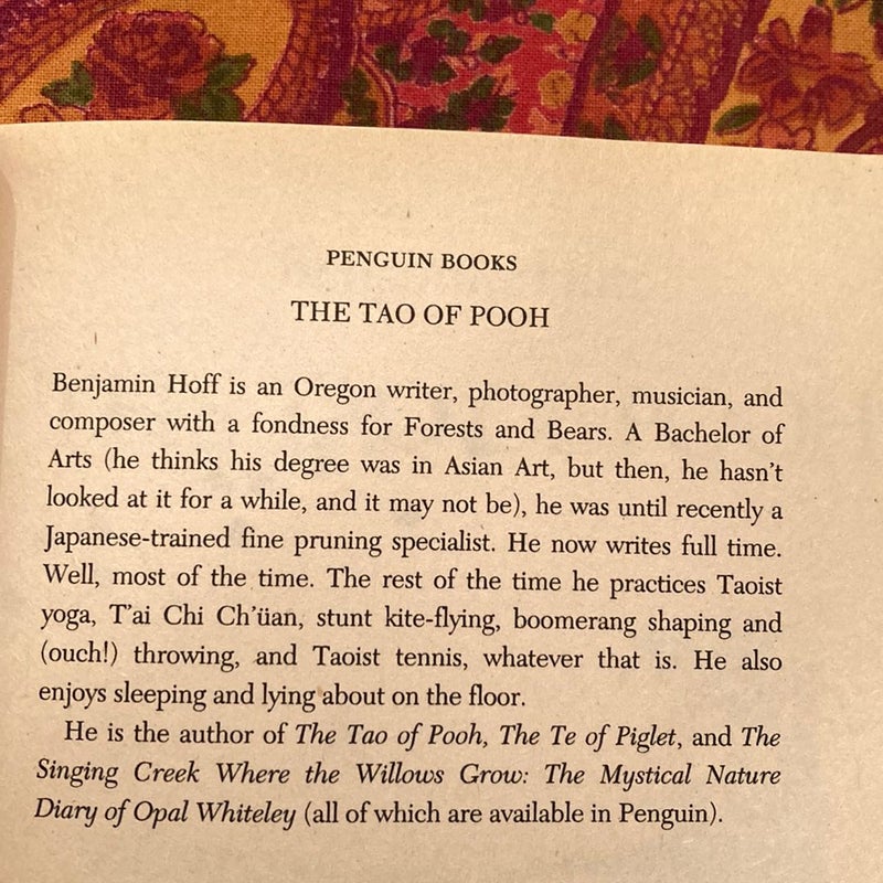 The Tao of Pooh