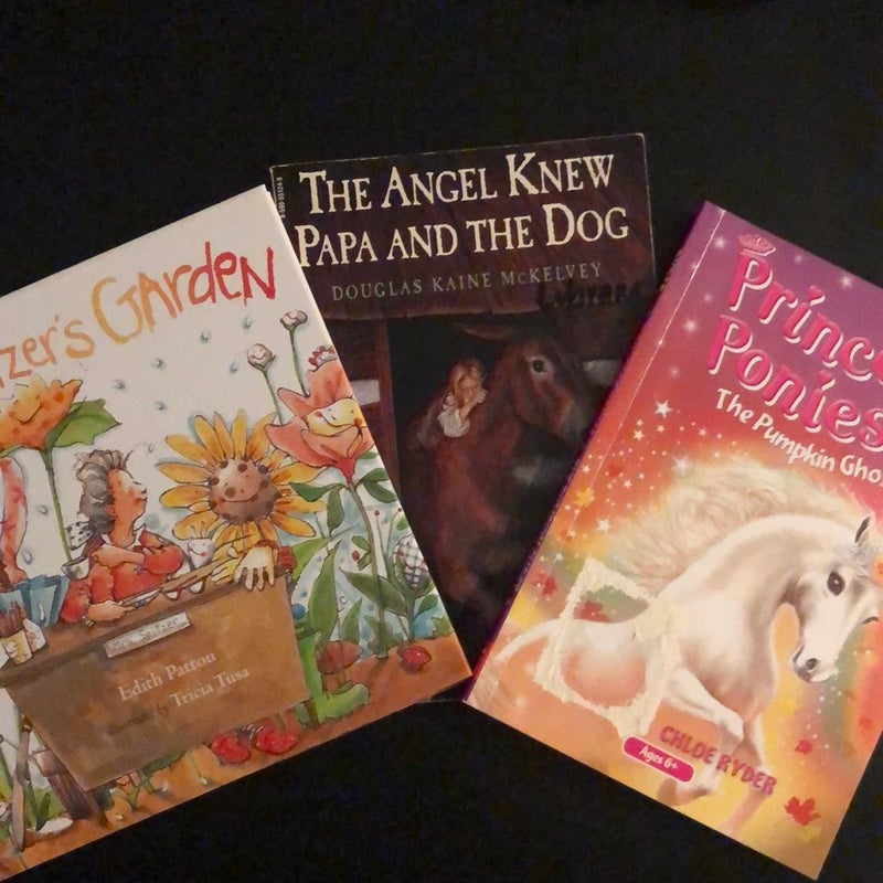 3 Books including Princess Ponies