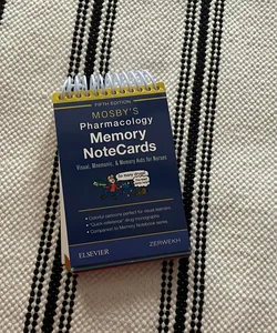 Mosby's Pharmacology Memory NoteCards