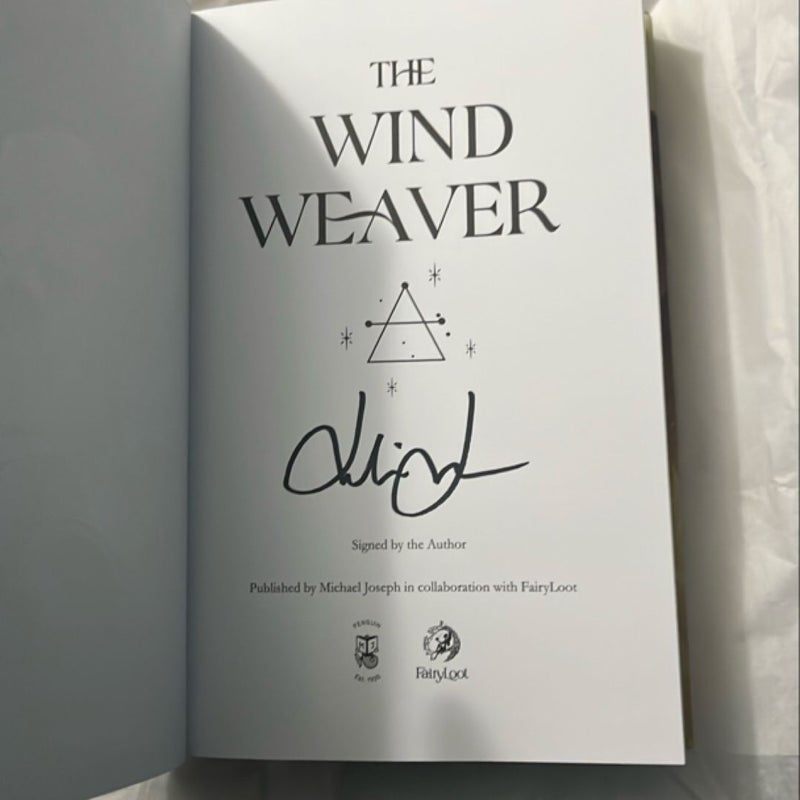 Signed! The Wind Weaver - Fairyloot Exclusive Edition 