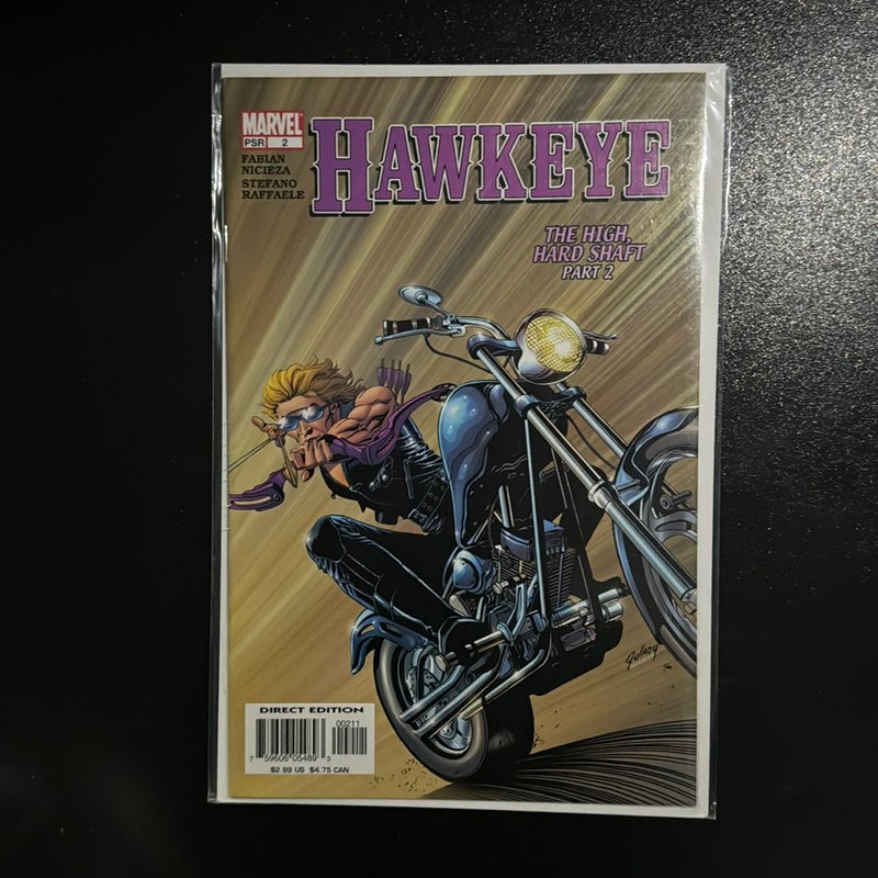 Hawkeye # 2 The High, Hard Shaft Part 2 Marvel Comics