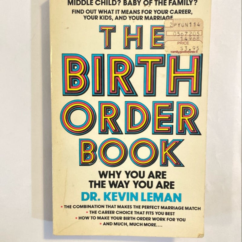 The Birth Order Book