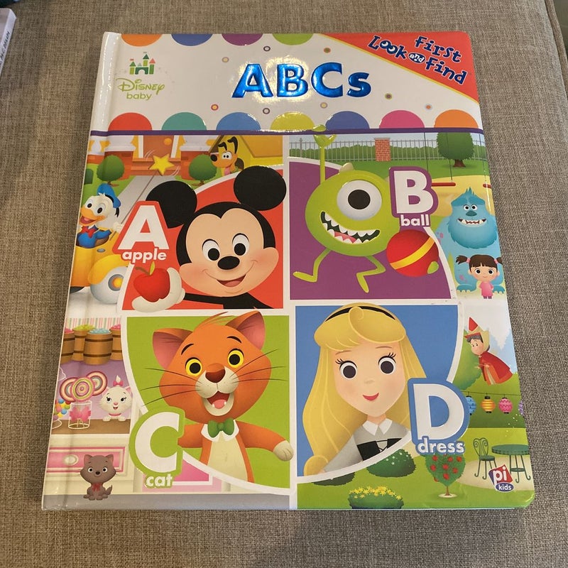 First Look and Find Disney Baby ABC’s