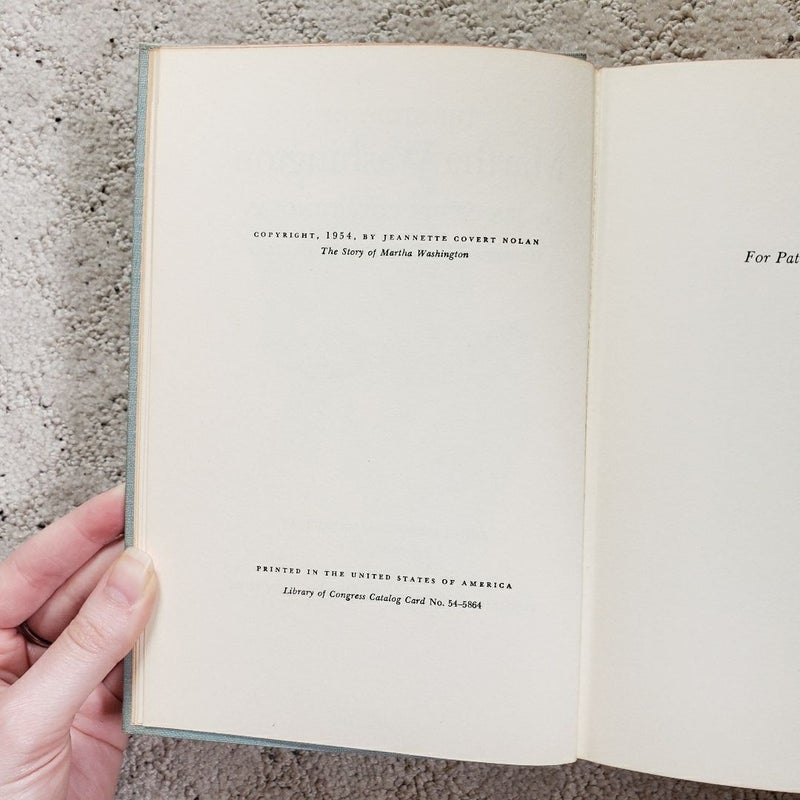 The Story of Martha Washington (This Edition, 1954)