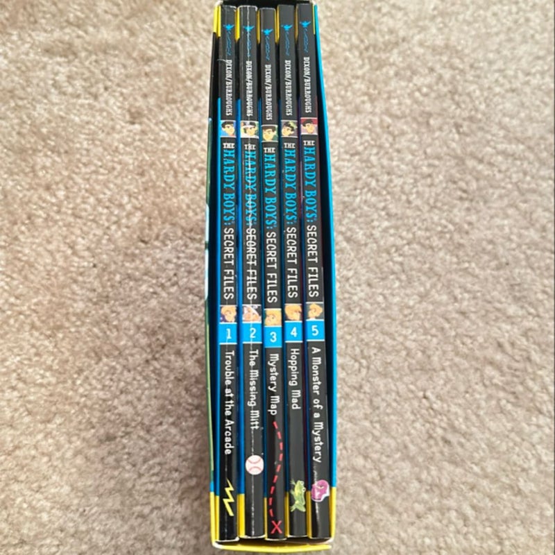 The Hardy Boys Secret Files Collection Books 1-5