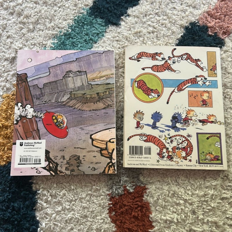 The Authoritative Calvin and Hobbes (book lot of 2)