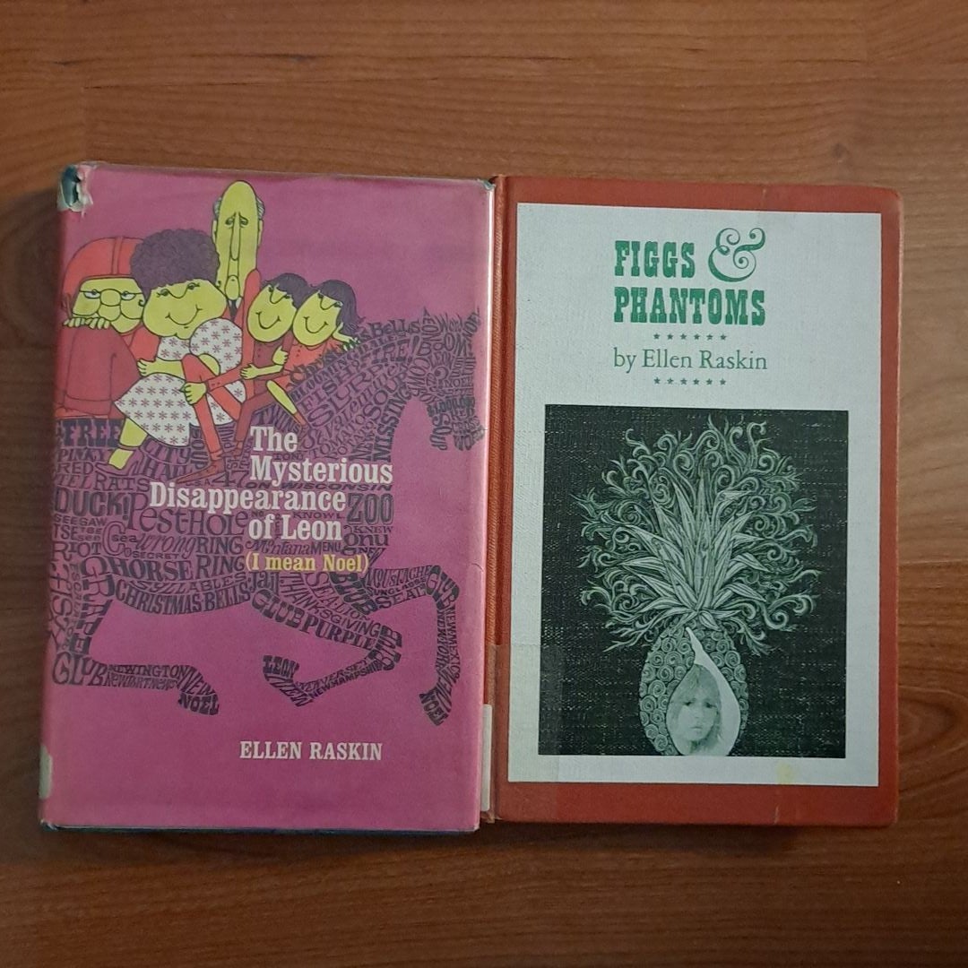 Ellen Raskin 2 book collection: Figgs and Phantoms and The Mysterious ...
