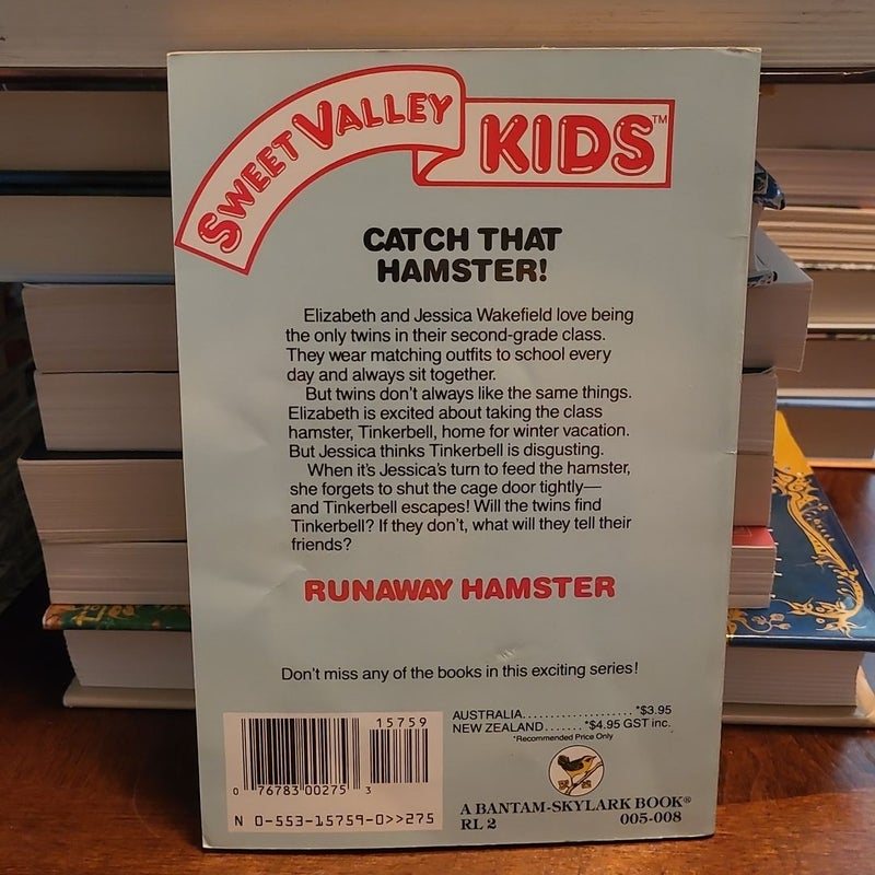 Sweet Valley Kids #2: Runaway Hamster