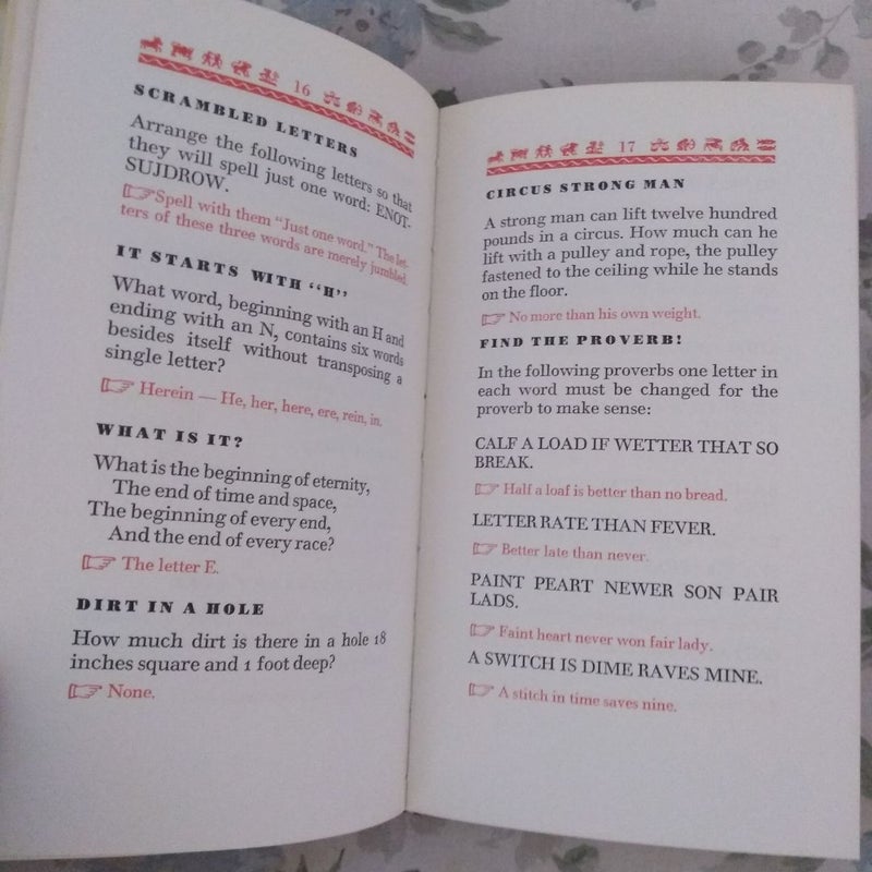 The Little Puzzle Book