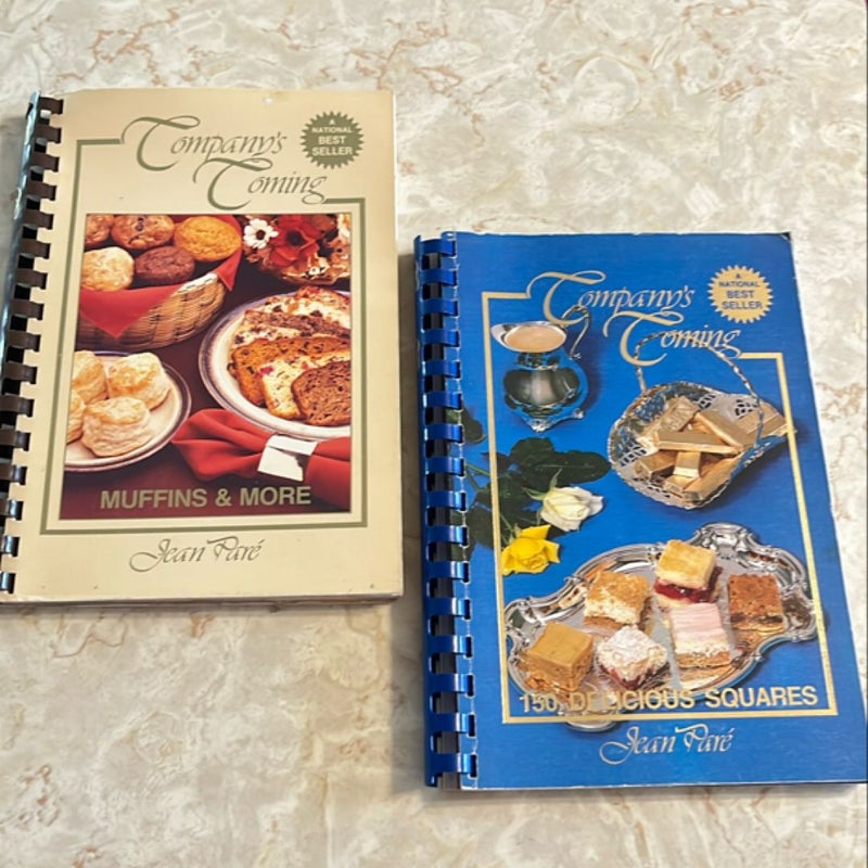 Vintage Company’s Coming recipe book set